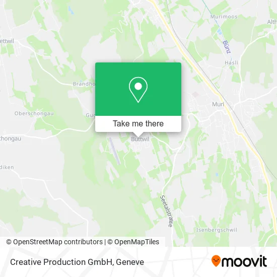 Creative Production GmbH map