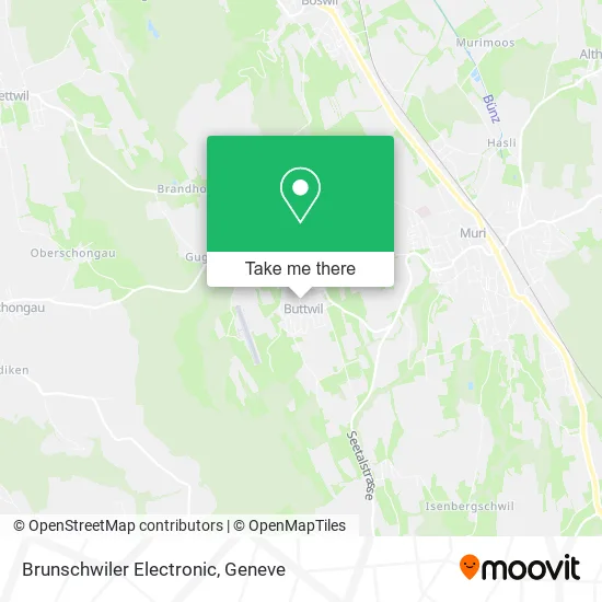 Brunschwiler Electronic map