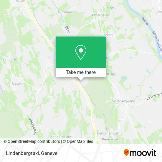 Lindenbergtaxi map