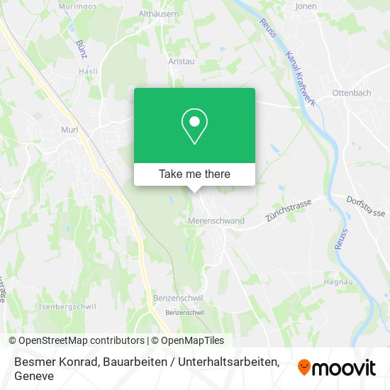 Besmer Konrad, Bauarbeiten / Unterhaltsarbeiten map