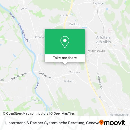 Hintermann & Partner Systemische Beratung map