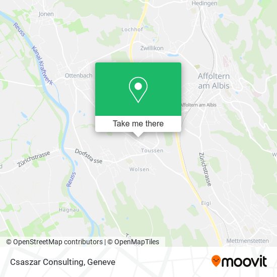 Csaszar Consulting map