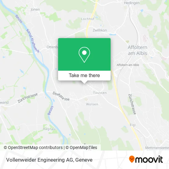 Vollenweider Engineering AG map