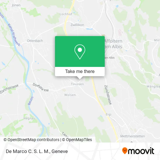 De Marco C. S. L. M. map