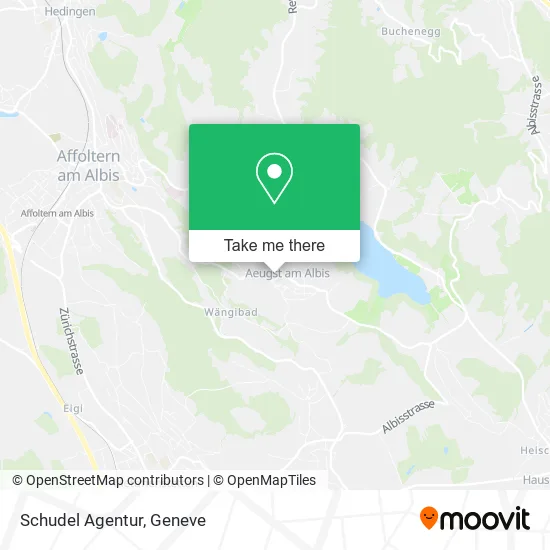 Schudel Agentur map