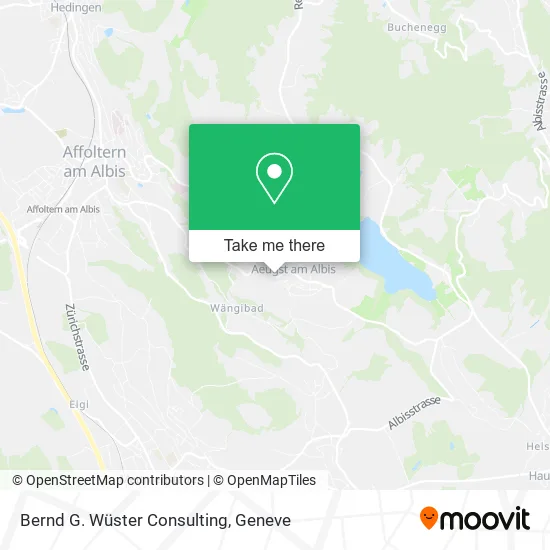 Bernd G. Wüster Consulting map