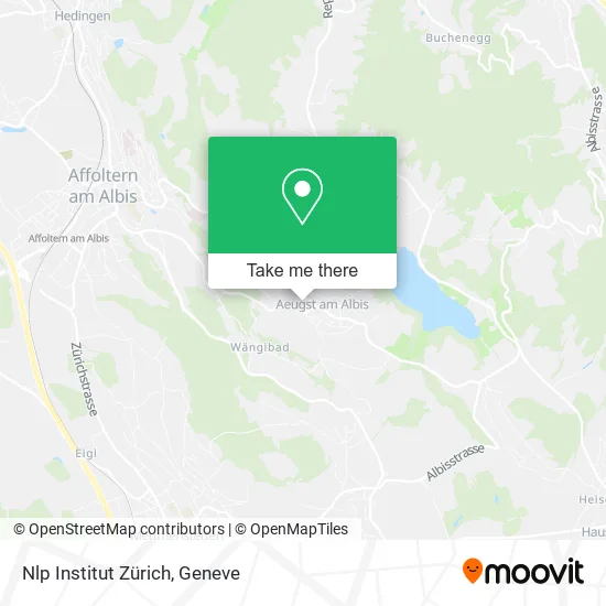 Nlp Institut Zürich map