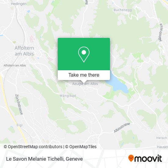 Le Savon Melanie Tichelli map