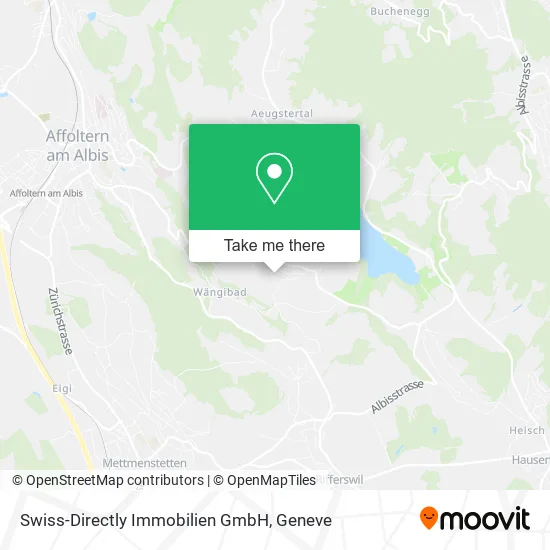 Swiss-Directly Immobilien GmbH map