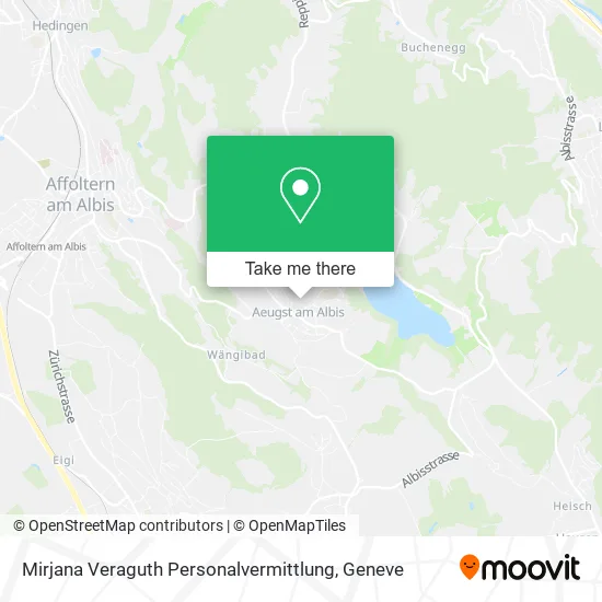 Mirjana Veraguth Personalvermittlung map