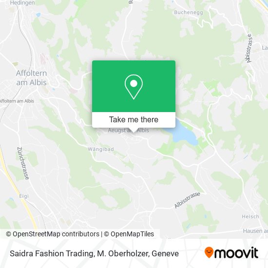 Saidra Fashion Trading, M. Oberholzer map