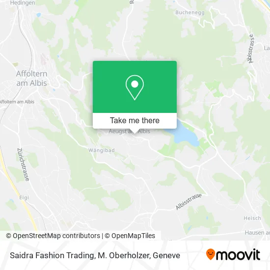 Saidra Fashion Trading, M. Oberholzer map