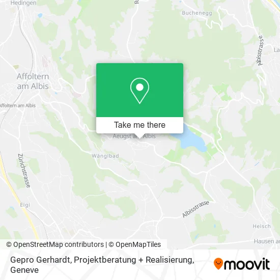 Gepro Gerhardt, Projektberatung + Realisierung map