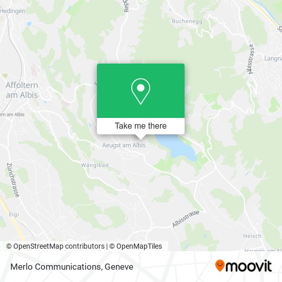 Merlo Communications map