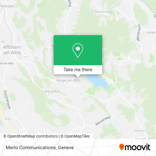 Merlo Communications map