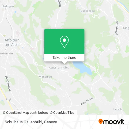 Schulhaus Gallenbühl map