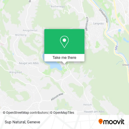 Sup Natural map