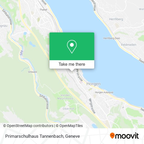 Primarschulhaus Tannenbach map
