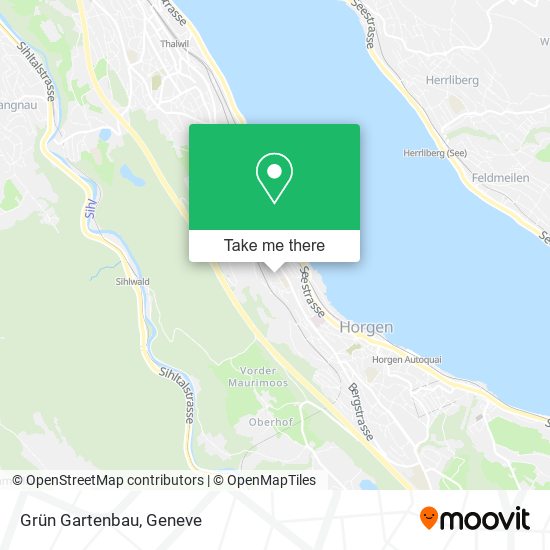 Grün Gartenbau map