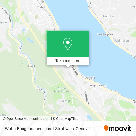 Wohn-Baugenossenschaft Strohwies map