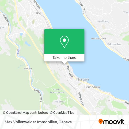 Max Vollenweider Immobilien map