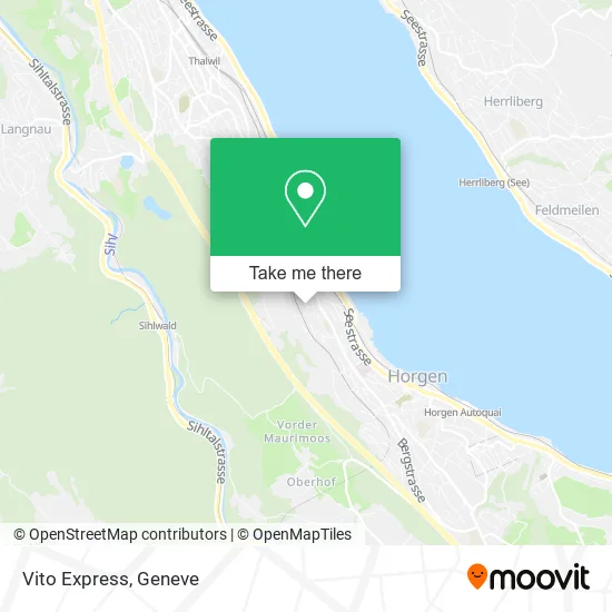 Vito Express map