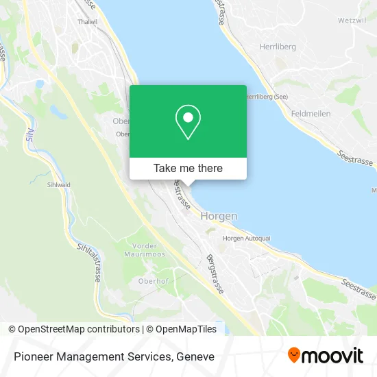 Pioneer Management Services map