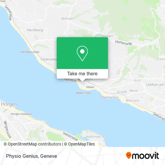 Physio Genius map