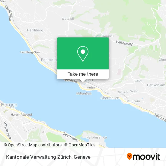 Kantonale Verwaltung Zürich map