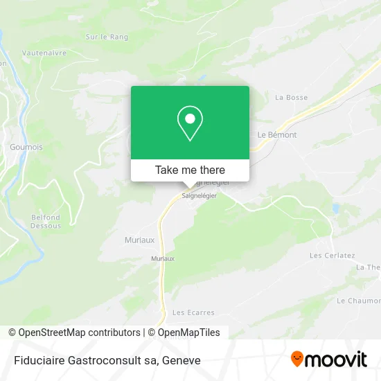 Fiduciaire Gastroconsult sa map