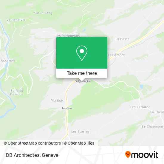 DB Architectes map