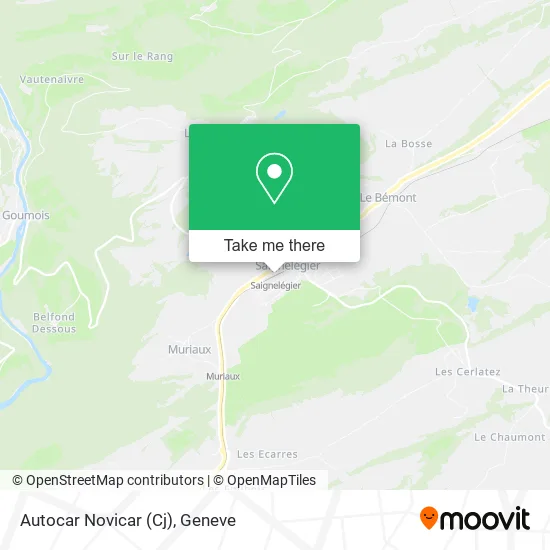 Autocar Novicar (Cj) map