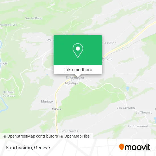 Sportissimo map