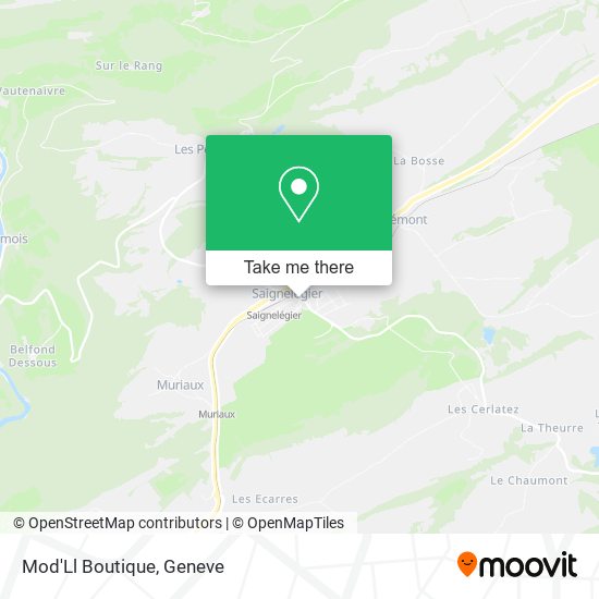 Mod'Ll Boutique map