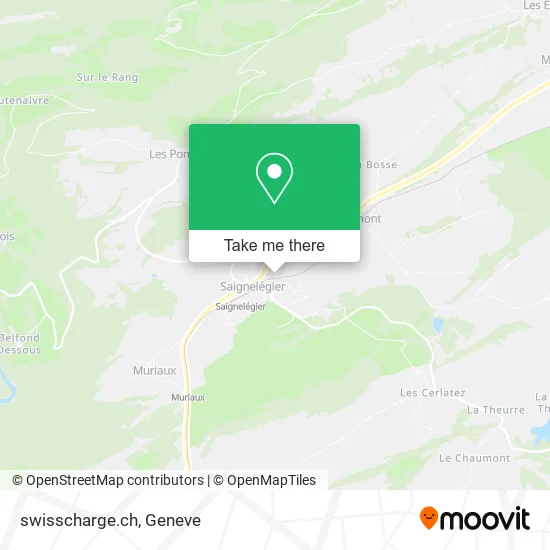 swisscharge.ch map