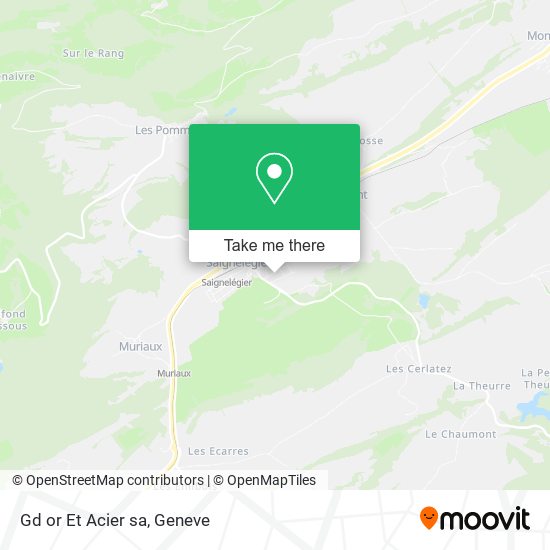 Gd or Et Acier sa map