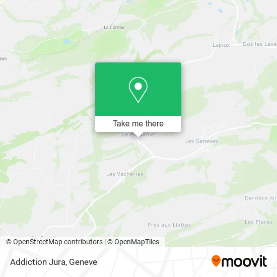 Addiction Jura plan