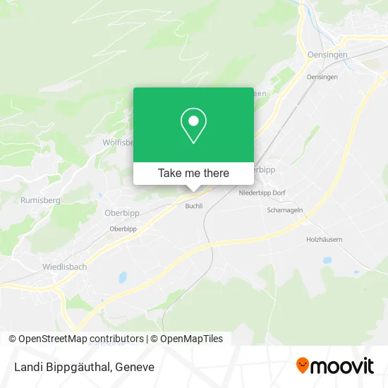 Landi Bippgäuthal map
