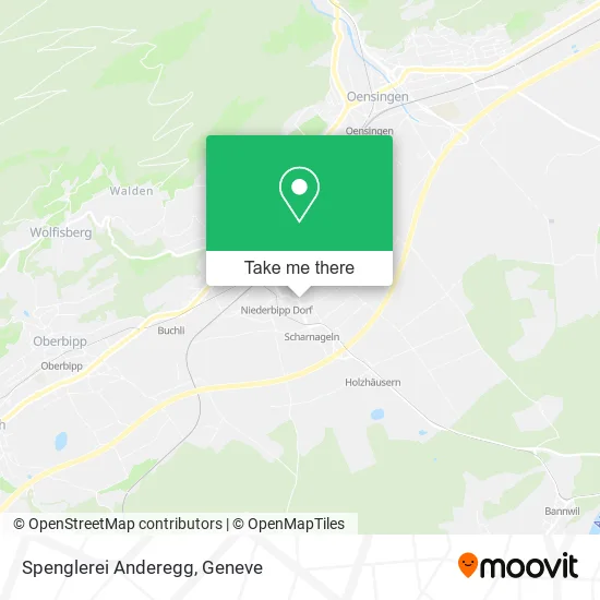 Spenglerei Anderegg map