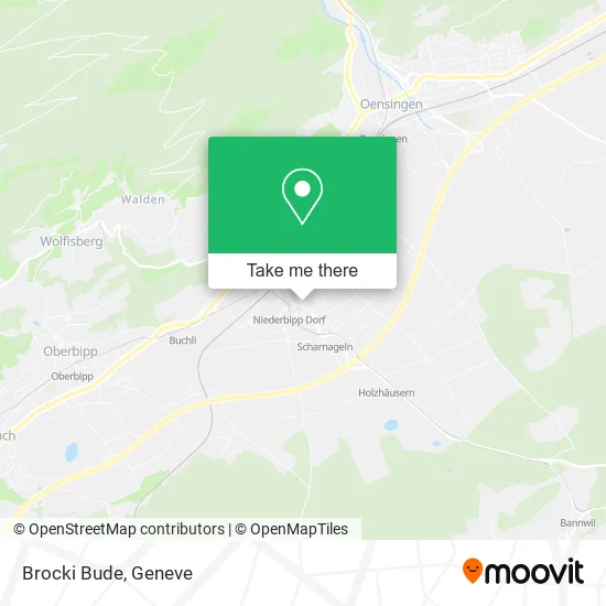 Brocki Bude map
