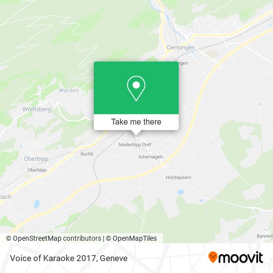 Voice of Karaoke 2017 map