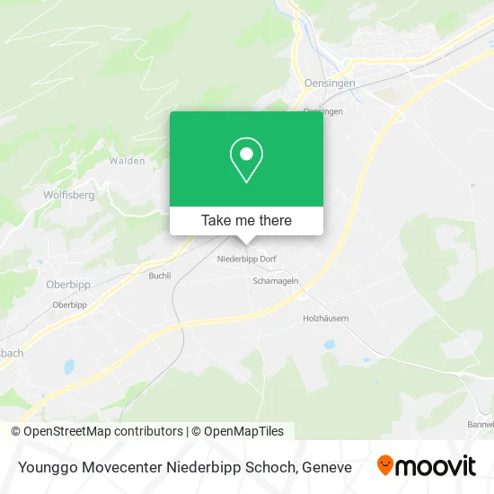 Younggo Movecenter Niederbipp Schoch map