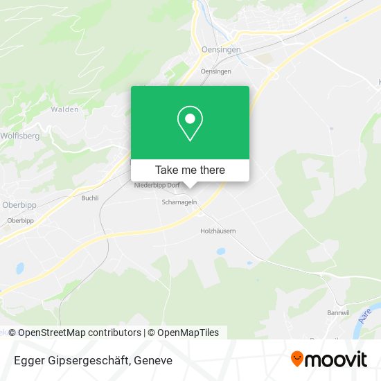Egger Gipsergeschäft map