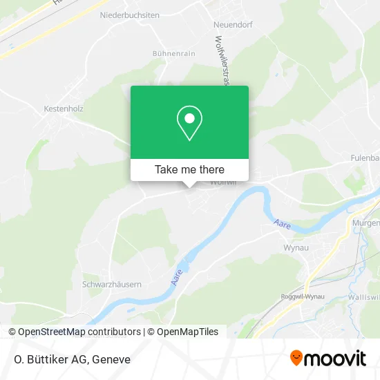 O. Büttiker AG map