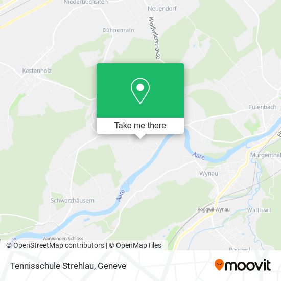 Tennisschule Strehlau map