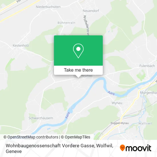 Wohnbaugenossenschaft Vordere Gasse, Wolfwil map
