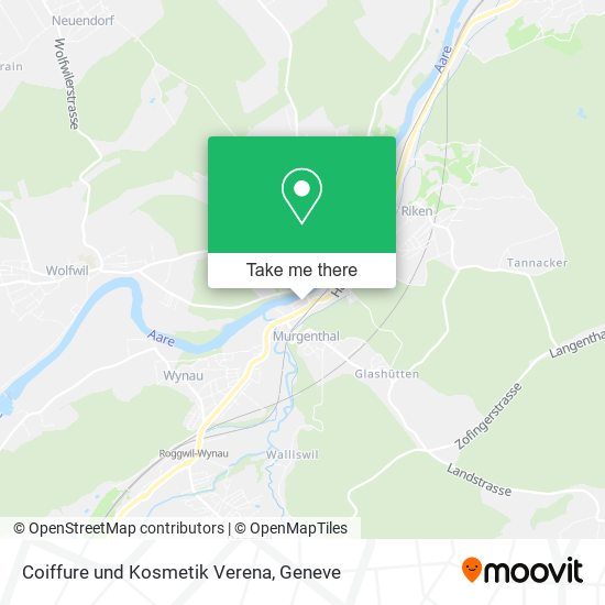 Coiffure und Kosmetik Verena map