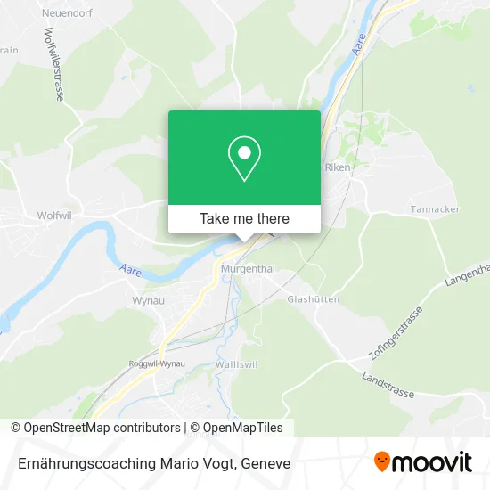 Ernährungscoaching Mario Vogt map