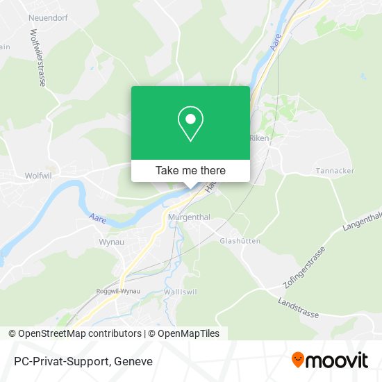 PC-Privat-Support map
