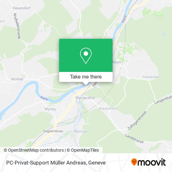 PC-Privat-Support Müller Andreas map